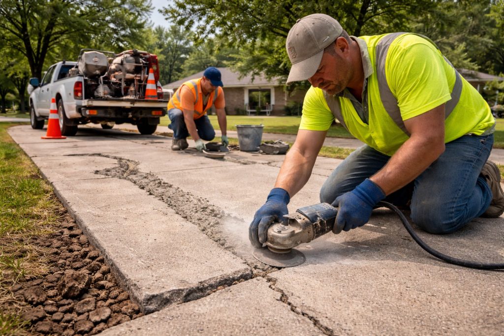 Concrete repair service in Lake Charles, LA