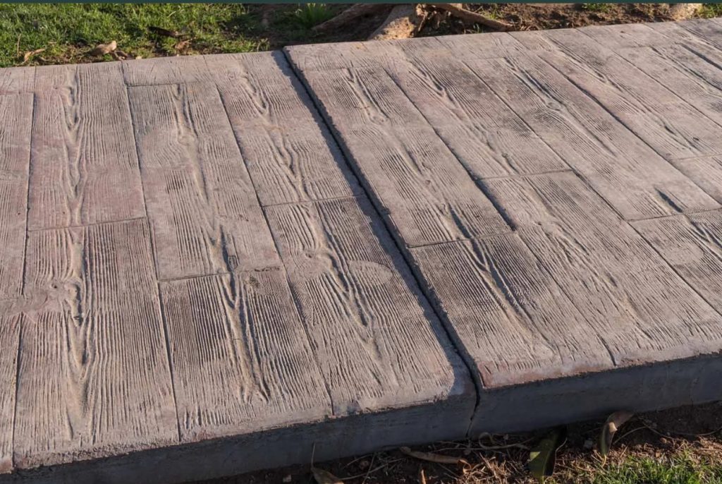 Stamped concrete patio in Lake Charles, LA